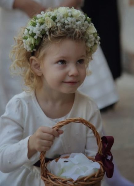 damigella bambina matrimonio