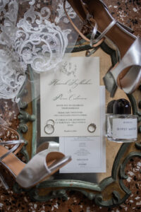 Destination Wedding Maison Mariage Italian  Persian Elegant details stationary