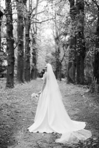 Italian Wedding elegant detail Villa Selvatico bride nature black and white