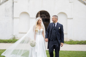 Italian Wedding elegant detail Villa Selvatico couple