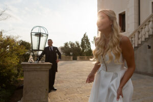 Italian Wedding elegant detail Villa Selvatico couple