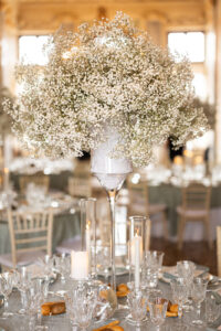 Italian Wedding elegant detail Villa Selvatico tablescape flowers