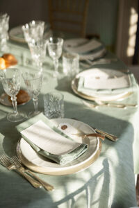 Italian Wedding elegant detail Villa Selvatico tablescape mise en place