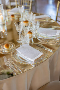 Italian Wedding Villa Foscarini elegant detail setup tables