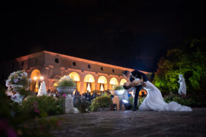 Italian Wedding Villa Foscarini elegant couple