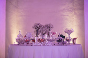 Italian Wedding Villa Selvatico elegant candy bar